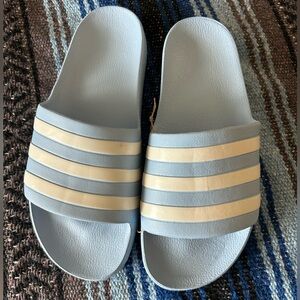 Adidas Adilette Aqua Blue Slides